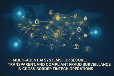 Multi-Agent AI Systems for Secure, Transparent, and Compliant Fraud Surveillance in Cross-Border FinTech Operations featured image